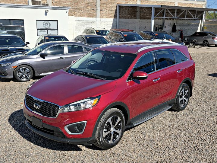 KIA SORENTO LX 2016 ROJA
