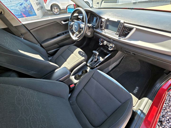 KIA RIO EX 2018 ROJO