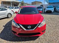 NISSAN SENTRA SV 2018 ROJO