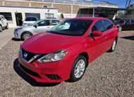 NISSAN SENTRA SV 2018 ROJO