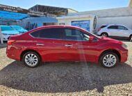 NISSAN SENTRA SV 2018 ROJO