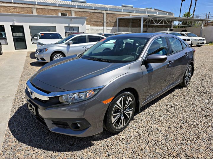 HONDA CIVIC EX-T 2017 GRIS