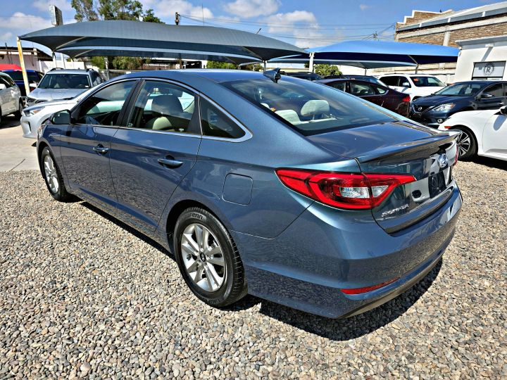 HYUNDAI SONATA SE 2017 AZUL VERDE