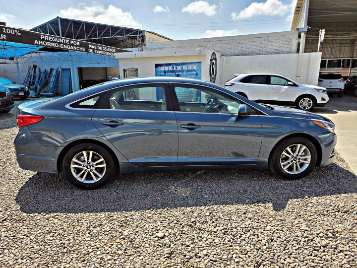 HYUNDAI SONATA SE 2017 AZUL VERDE