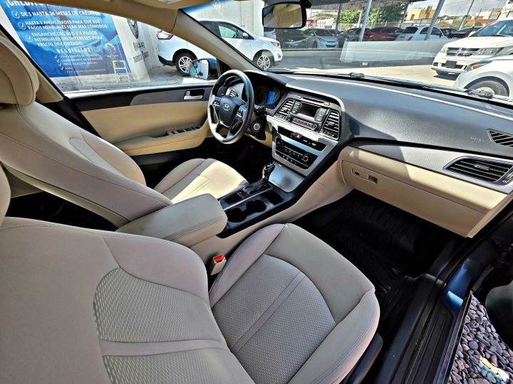 HYUNDAI SONATA SE 2017 AZUL VERDE