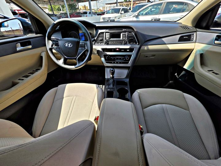 HYUNDAI SONATA SE 2017 AZUL VERDE