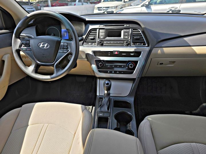 HYUNDAI SONATA SE 2017 AZUL VERDE