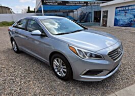 𝐇𝐲𝐮𝐧𝐝𝐚𝐢 𝐒𝐨𝐧𝐚𝐭𝐚 𝐒𝐄 2017 Plata | Rosas Automotriz