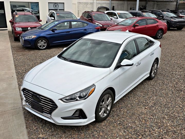 HYUNDAI SONATA SE 2018 BLANCO